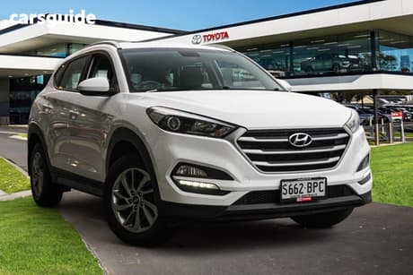 White 2017 Hyundai Tucson Wagon Active (Fwd)
