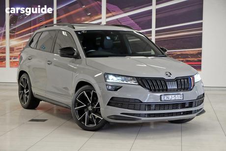 Grey 2020 Skoda Karoq Wagon 140Tsi Sportline (4X4)