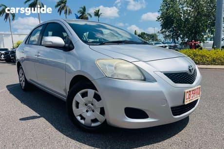 Silver 2012 Toyota Yaris Sedan Yrs
