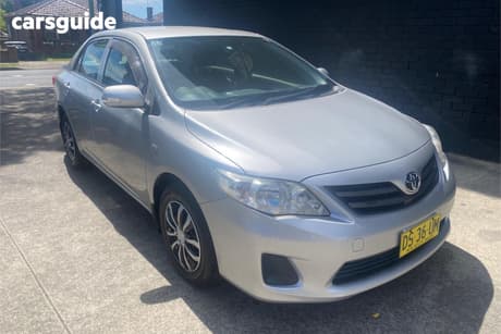 Silver 2012 Toyota Corolla Sedan Ascent