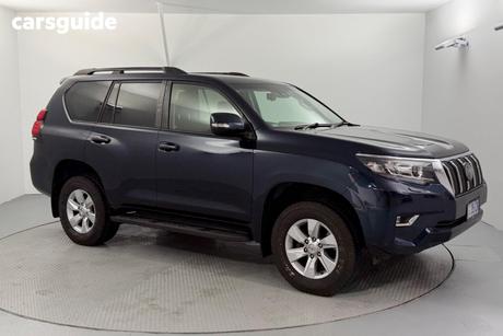 Blue 2019 Toyota Landcruiser Prado Wagon Gxl (4X4)