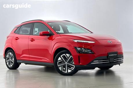 Red 2023 Hyundai Kona Wagon Elite Electric Ext Range