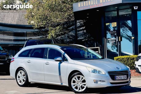 Silver 2014 Peugeot 508 Wagon Allure Touring 1.6T
