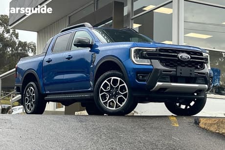 Blue 2025 Ford Ranger Double Cab Pick Up Wildtrak 3.0 (4X4)