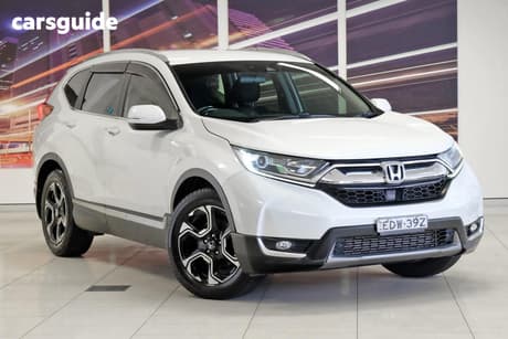 White 2019 Honda CR-V Wagon Vti-S (Awd)