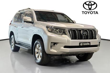 Silver 2022 Toyota Landcruiser Prado Wagon Gxl