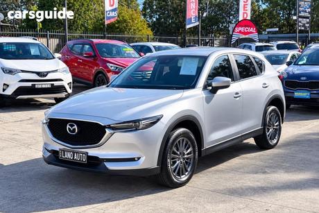 Silver 2017 Mazda CX-5 Wagon Maxx Sport (4X4)