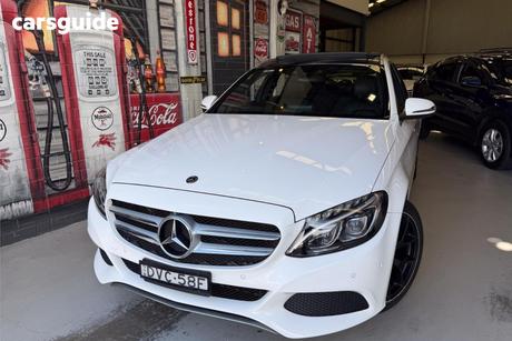 White 2017 Mercedes-Benz C250 Wagon D