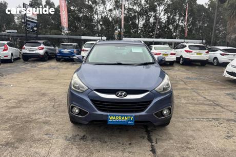 Blue 2013 Hyundai IX35 Wagon Se (Fwd)