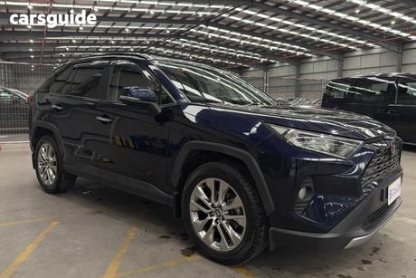 Blue 2021 Toyota RAV4 Wagon Cruiser (2Wd)