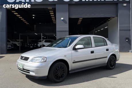 Silver 2001 Holden Astra Sedan City