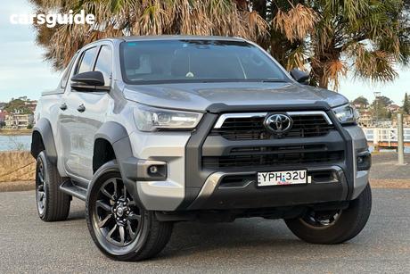 Silver 2024 Toyota Hilux Double Cab Pick Up Rogue (4X4)
