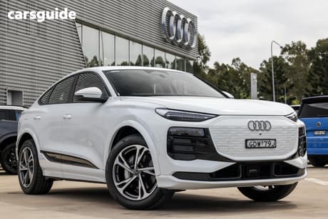 White 2026 Audi Q6 E-Tron SUV SPORT R
