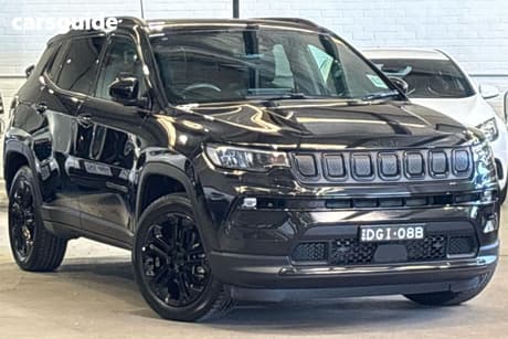 Black 2022 Jeep Compass Wagon Night Eagle (Fwd)