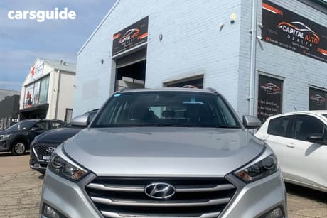 Silver 2017 Hyundai Tucson Wagon Active X (Fwd)