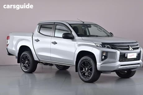 Silver 2021 Mitsubishi Triton Double Cab Pick Up Glx-R (4X4)