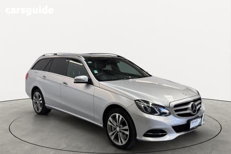 Silver 2013 Mercedes-Benz E-CLASS SUV E550 WAGON AVG EXCLUSIVE PKG
