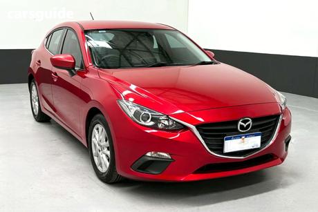 Red 2014 Mazda 3 Hatchback Touring