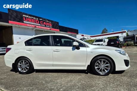 White 2015 Subaru Impreza Sedan 2.0I (Awd)