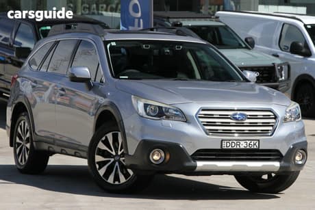 Silver 2016 Subaru Outback Wagon 2.5I Premium