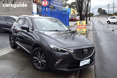 Grey 2015 Mazda CX-3 Wagon Akari (Awd)