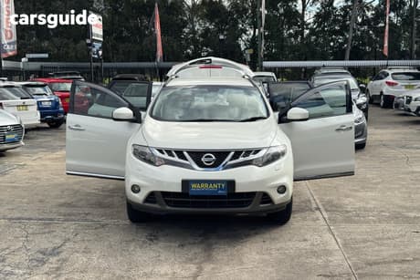 White 2015 Nissan Murano Wagon St