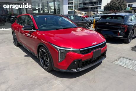 Red 2026 Kia K4 Hatchback Gt-Line