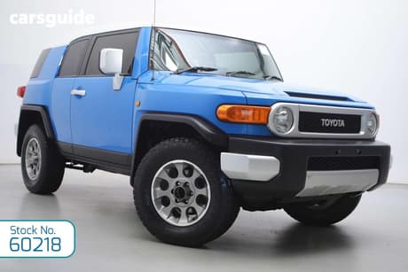 Blue 2012 Toyota FJ Cruiser Wagon