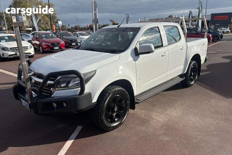 White 2018 Holden Colorado Crew Cab Pickup Lt (4X4)