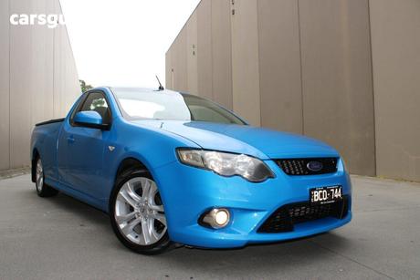 Blue 2010 Ford Falcon Utility Xr6
