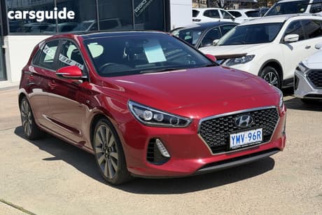 Red 2017 Hyundai I30 Hatchback Sr Premium