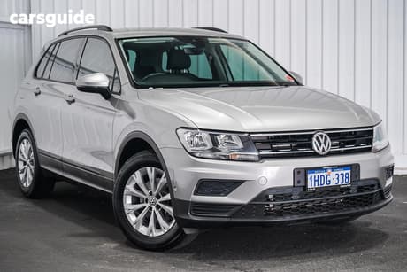 Silver 2020 Volkswagen Tiguan Wagon 110 Tsi Trendline