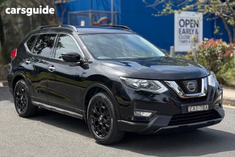 Black 2018 Nissan X-Trail Wagon St-L (2Wd) N-Sport