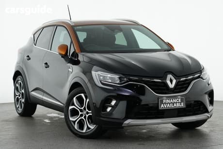 Black 2021 Renault Captur Wagon Intens
