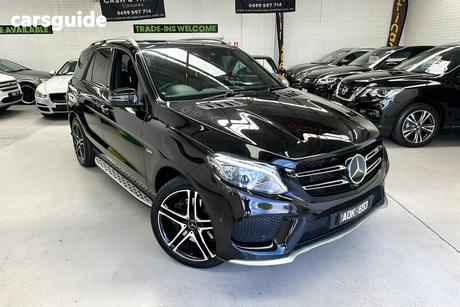 Black 2016 Mercedes-Benz GLE43 Wagon 4Matic