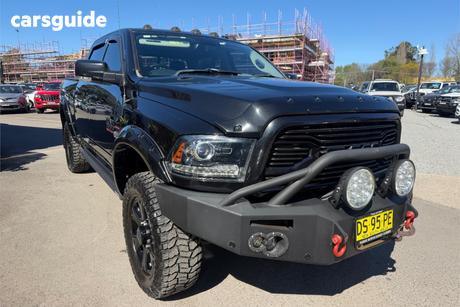 Black 2018 RAM 2500 Dual Cab Utility Laramie (4X4)