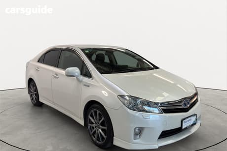 White 2010 Toyota Sai Sedan S LED EDITION