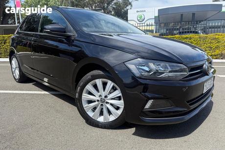 Black 2021 Volkswagen Polo Hatchback 85Tsi Style