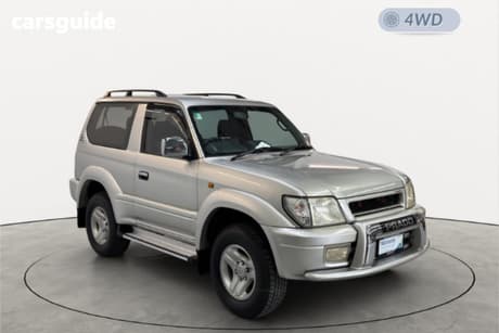 Silver 2001 Toyota Landcruiser Prado SUV RX SWB 4WD