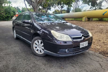 Black 2007 Citroen C5 Sedan 3.0 V6