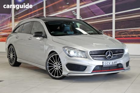 Silver 2016 Mercedes-Benz CLA250 Wagon Sport 4Matic S/Brake