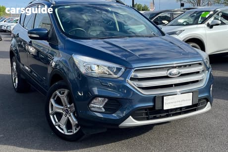 Blue 2019 Ford Escape Wagon Titanium (Awd)