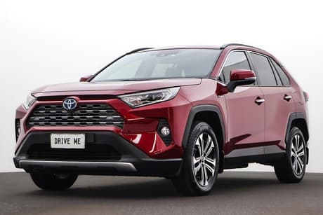 Red 2021 Toyota RAV4 Wagon Cruiser (Awd) Hybrid
