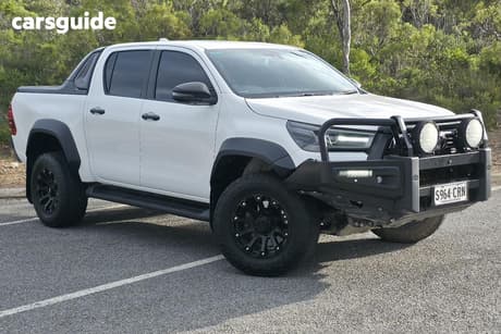 White 2022 Toyota Hilux Double Cab Pick Up Rogue (4X4)