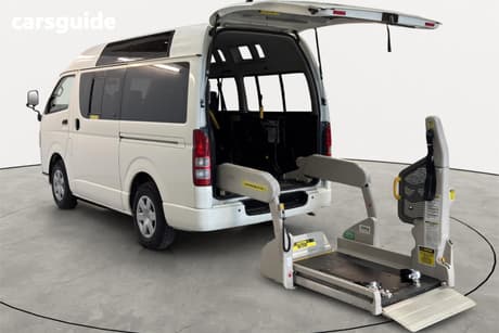 White 2011 Toyota HiAce Commercial WELCAB