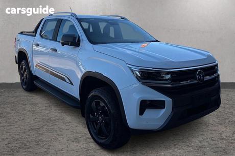 White 2025 Volkswagen Amarok Dual Cab Utility Panamericana Tdi600 4Motion