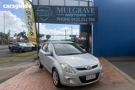Silver 2011 Hyundai I20 Hatchback Active