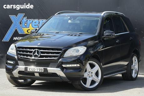 Black 2014 Mercedes-Benz ML SUV ML250 BLUETEC