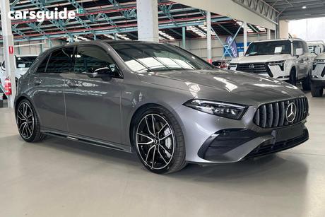 Grey 2024 Mercedes-Benz A35 Hatchback 4Matic