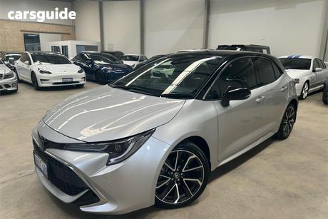 Silver 2021 Toyota Corolla Hatchback Zr Hybrid